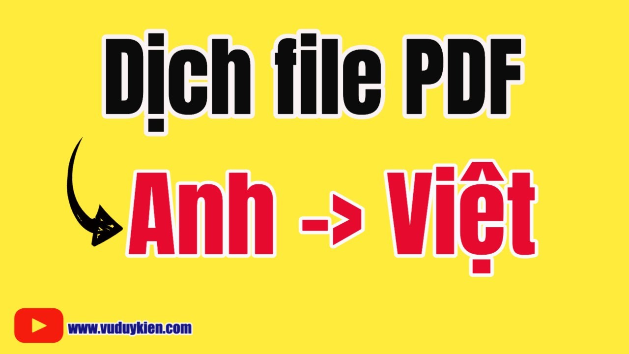 ✅ Hướng dẫn dịch file PDF từ tiếng Anh ra tiếng Việt | TS.BS.Vũ Duy Kiên