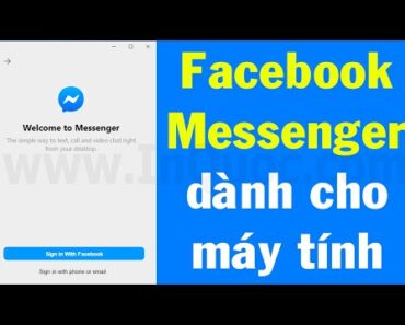 💙 Hướng dẫn tải, cài đặt và sử dụng Facebook Messenger phiên bản chính thức dành cho máy tính