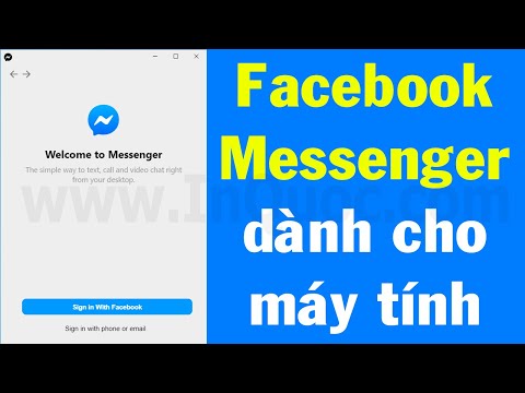 💙 Hướng dẫn tải, cài đặt và sử dụng Facebook Messenger phiên bản chính thức dành cho máy tính