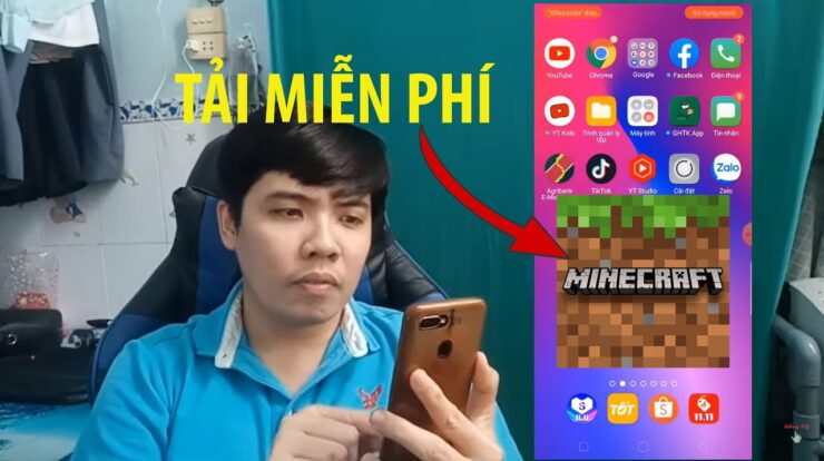 Hướng dẫn tải game Minecraft PE MIỄN PHÍ thành công 100%