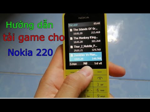 Hướng dẫn tải game cho Nokia 220 chạy series 30+