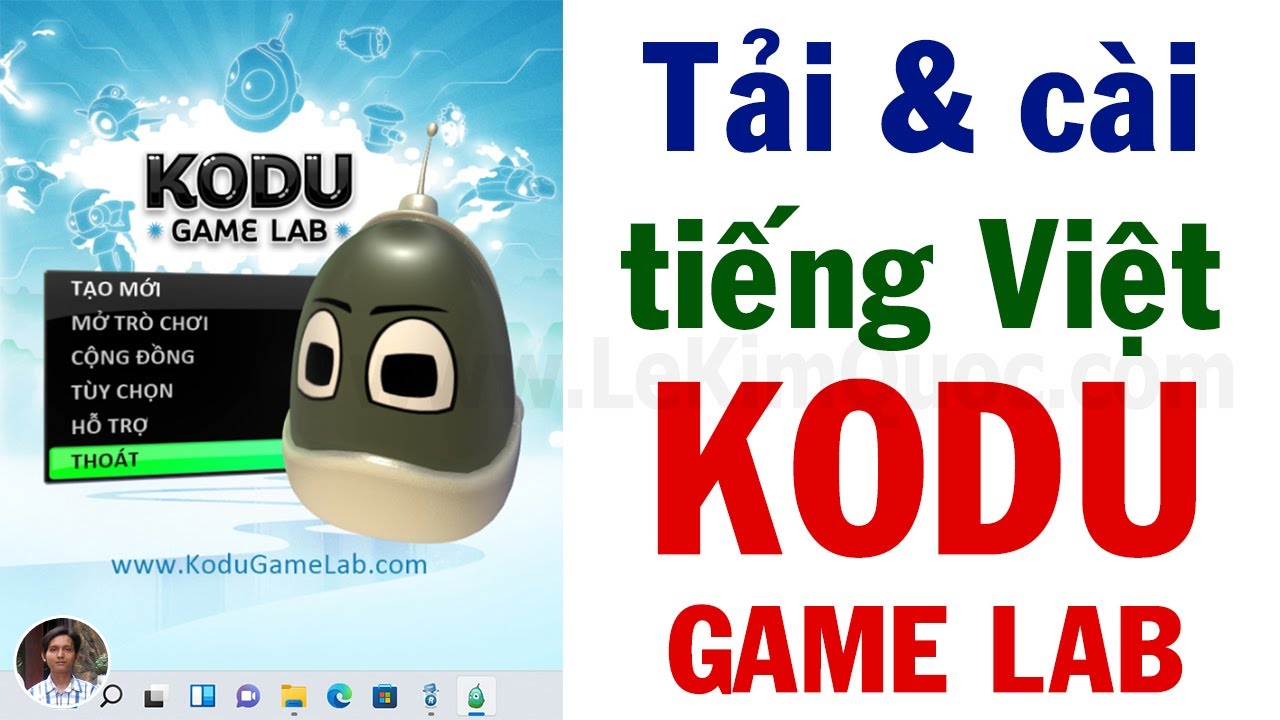 🐳 Hướng dẫn tải và cài đặt KODU GAME LAB (phần mềm học lập trình cơ bản cho trẻ em)