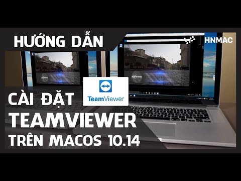 Hướng dẫn tải và cài đặt TeamViewer cho Mac