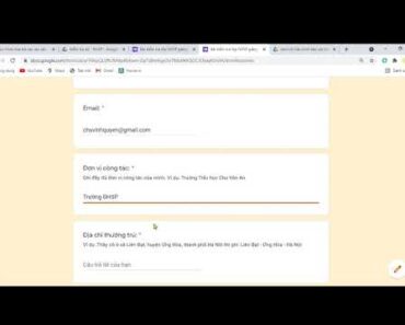 Hướng dẫn tạo và nộp bài kiểm tra tự luận trên Google Form