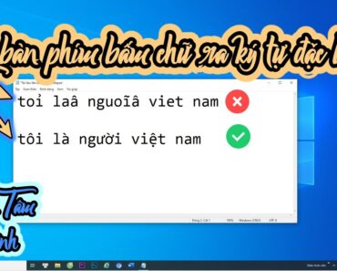 Hướng dẫn xử lý lỗi bàn phím máy tính bấm chữ ra ký tự lạ | loạn nút phím | Mr Tâm vi tính