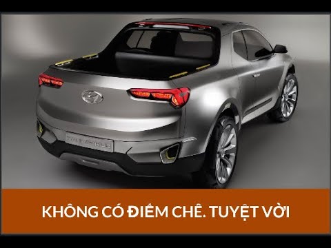 Hyundai vừa cho ra mắt mẫu bán tải đầu tiên của hãng, Hyundai Santa Cruz