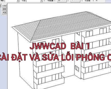 Jww cad| Bài 1- Cài đặt  và sửa lỗi loạn phông chữ chuẩn nhất| học Jwwcad cùng TÔI Ở NHẬT TV