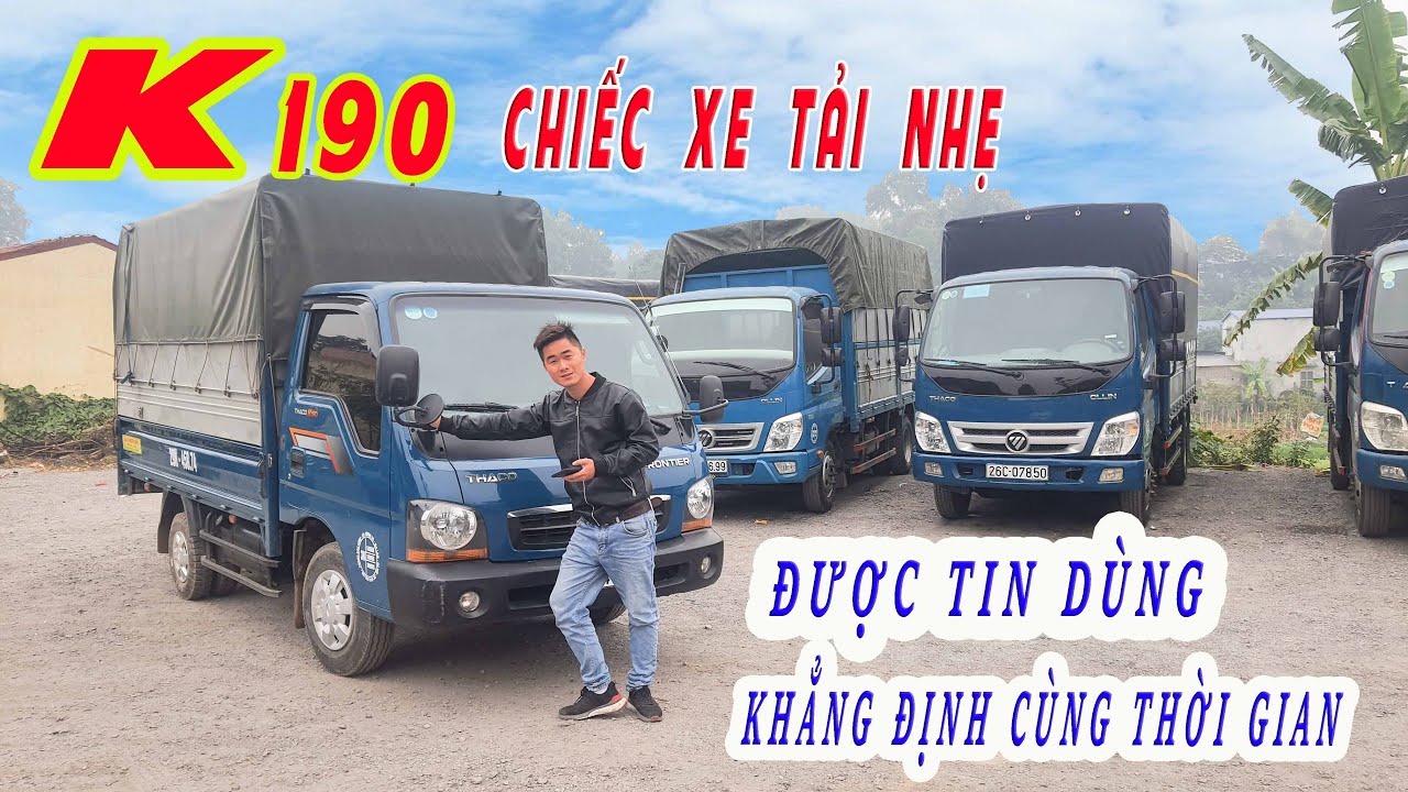 KIA K190 mẫu xe tải nhẹ được TIN DÙNG nhiều nhất |ĐẠT XE TẢI