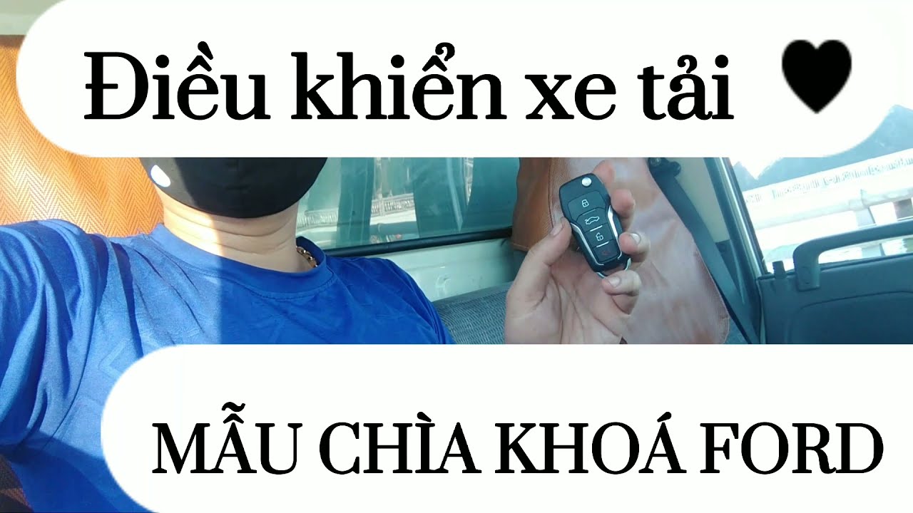 Làm thêm chìa khoá xe tải. Mẫu chìa gập của Ford tại Hạ Long | Làm chìa khóa ô tô|Làm khóa cửa cuốn