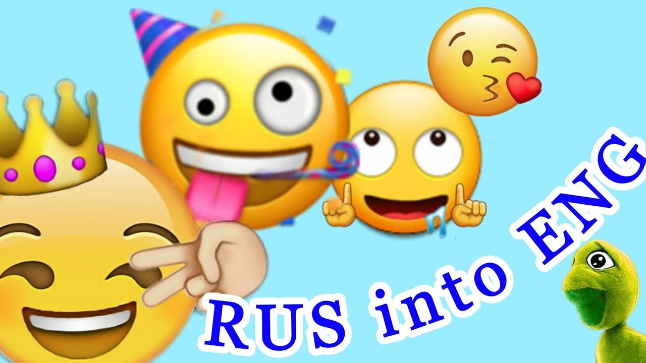 Learn easy words with emoji | easy Russian in English