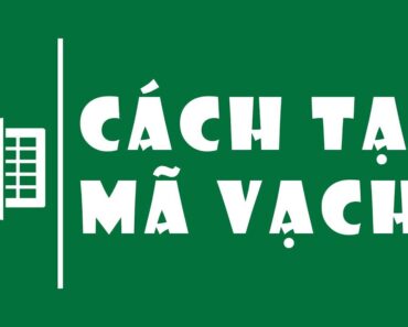 💥MẸO VẶT EXCEL💥 Cách Tạo Mã Vạch Trong Word, Excel Cực Kỳ Dễ Dàng