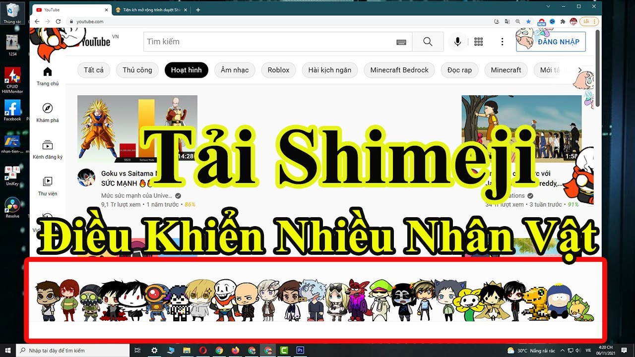 *MỚI* Cách Tải Shimeji Trên Máy Tính Tạo Nhiều Nhân Vật Của Bạn|| Tải Shimeji