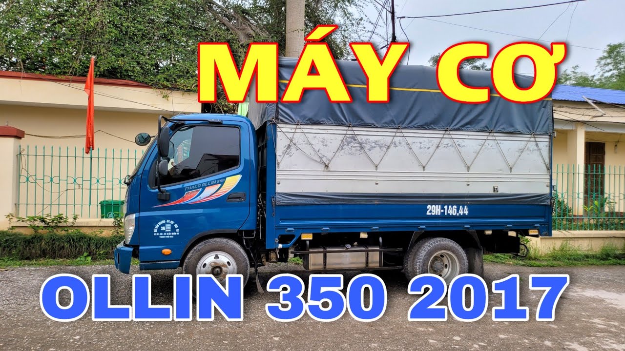 MỚI VỀ! Xe tải Thaco OLLIN 350 2017 Tải 3t490 bằng B2 chạy được | ĐẠT XE TẢI