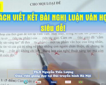 Mẹo: Viết kết bài nghị luận Văn học cho mọi loại đề siêu dễ!