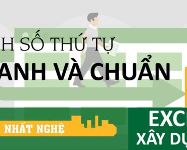 Mẹo đánh số thứ tự Excel cực nhanh và chuẩn | Excel thực chiến