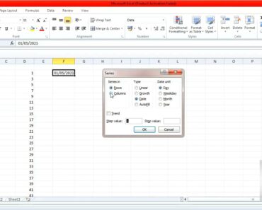 Mẹo excel – Mẹo đánh số thứ tự nhanh trong excel