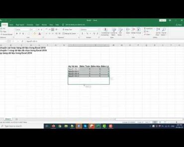 Mẹo Di Chuyển, Copy Dữ Liệu Trong Excel Nhanh Nhất – Thủ Thuật Excel