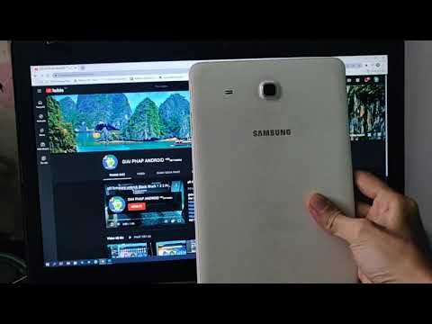 Nâng cấp Android Samsung Tab E T561Y cài Zoom Youtube sửa lỗi treo logo khi cài Android 7