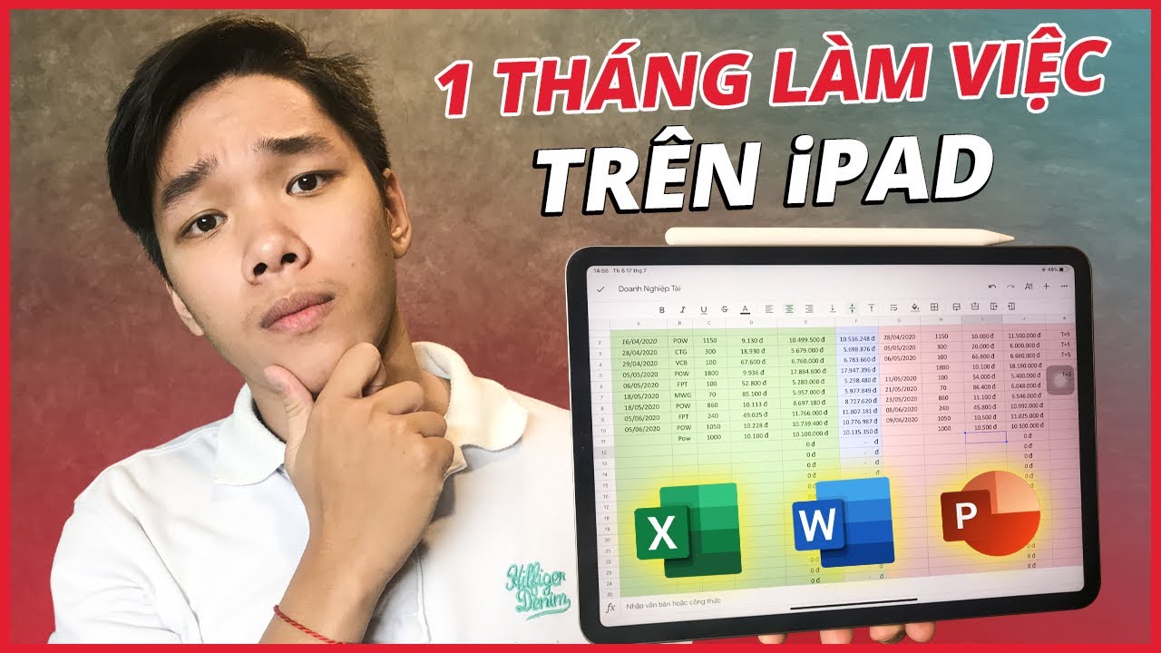 Nên Mua iPad Pro 2020 Hay Laptop Để Học, Làm Việc Văn Phòng? | Điện Thoại Vui TV