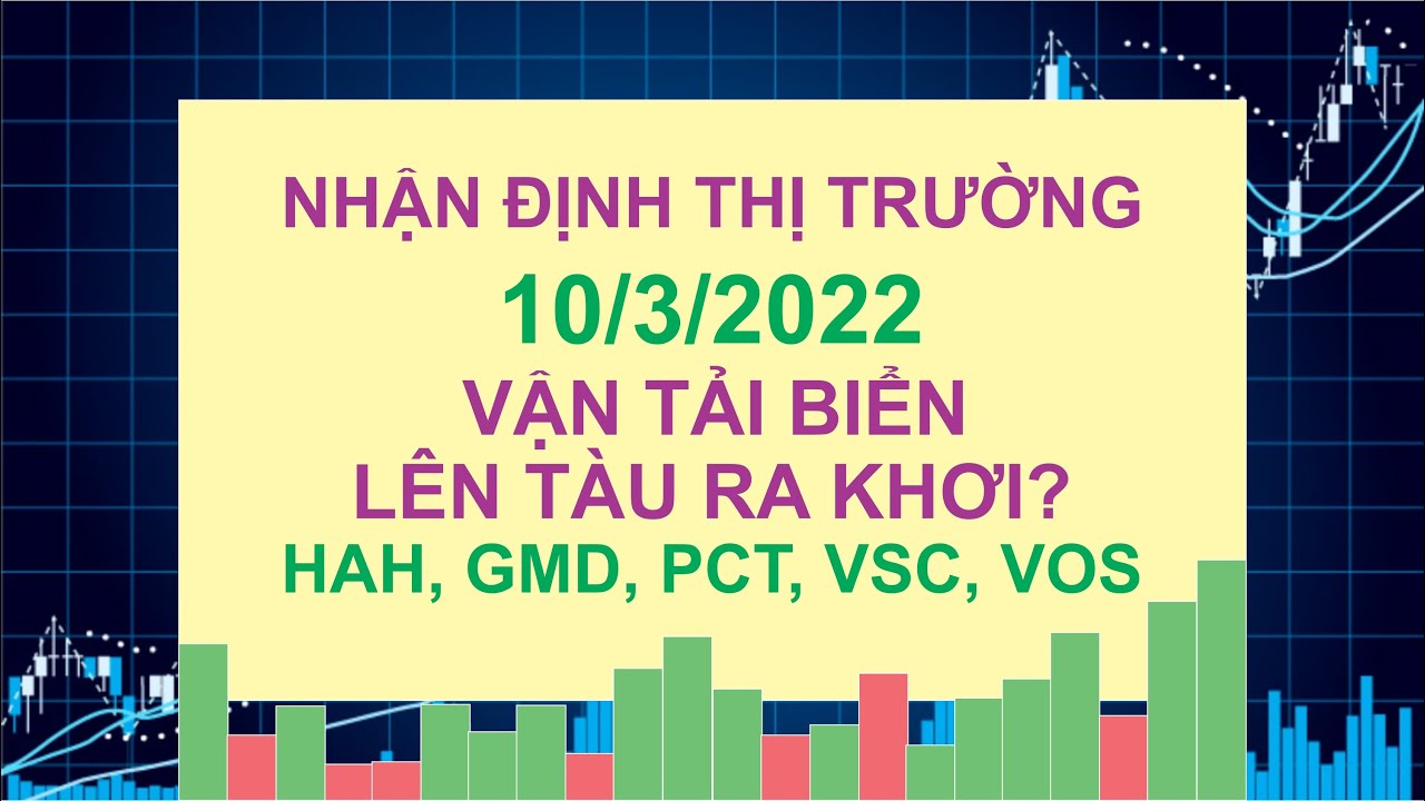 Nhận Định Thị Trường (10/3/22) Nhóm Vận Tải Biển – Lên Tàu Ra Khơi – HAH GMD PVT VSC VOS [Kiều Canh]