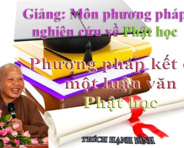 Phương pháp kết cấu một luận văn (phần 1)