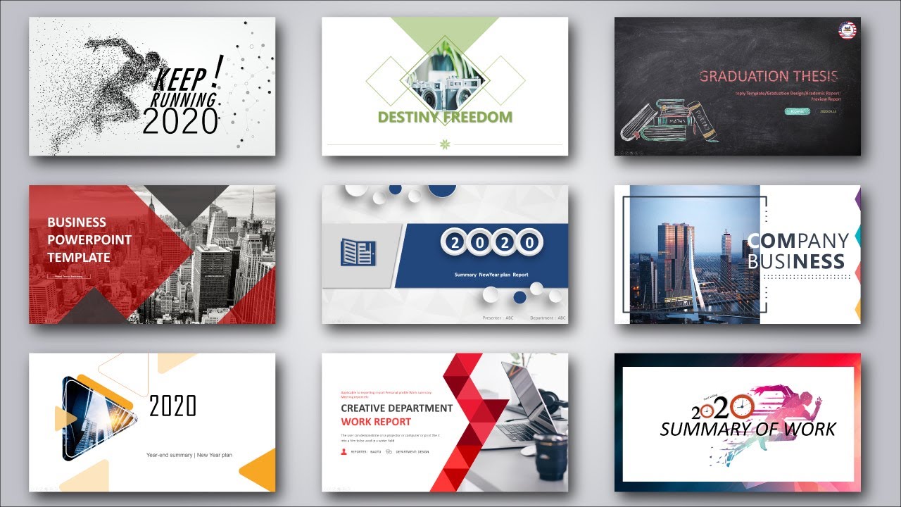 PowerPoint Template Free download 2021 | Tải miễn phí mẫu thiết kế PowerPoint 3D đẹp