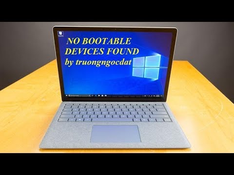 SỬA LỖI NO BOOTABLE DEVICES FOUND TRÊN MÁY TÍNH ( LAPTOP DELL)