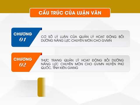 Slide Báo cáo Luận văn Thạc sỹ Quản lý Giáo dục