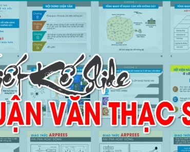 Slide Luận văn Thạc sĩ Chuyên ngành Kỹ thuật Viễn thông