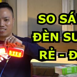 So Sánh 02 Mẫu Đèn Sườn Led Xe Tải | Đèn Xe Tải