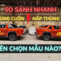 So Sánh 02 Mẫu Nắp Thùng Xe Bán Tải Hot Nhất Dành Cho Toyota Hilux 2021