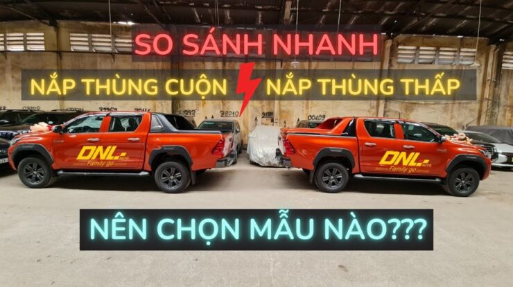 So Sánh 02 Mẫu Nắp Thùng Xe Bán Tải Hot Nhất Dành Cho Toyota Hilux 2021