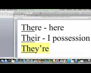 Spelling Tips: THERE, THEIR, THEY'RE  – How to Spell Words, Confused Words