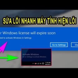 Sửa lỗi máy tính hiện Your Windows license will expire soon và Activate Windows 10