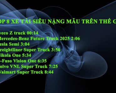 TOP 8 SIÊU TẢI MẪU TRÊN THẾ GIỚI