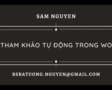 Trích dẫn tham khảo ngoặc vuông cho luận văn/luận án