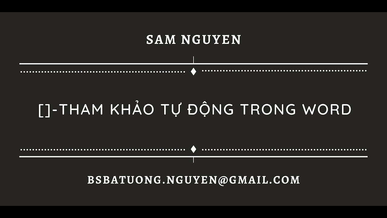 Trích dẫn tham khảo ngoặc vuông cho luận văn/luận án