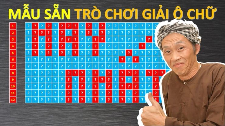 Trò chơi Giải ô chữ trên PowerPoint | Mẫu sẵn đáng tải về nhất | TRỢ GIẢNG