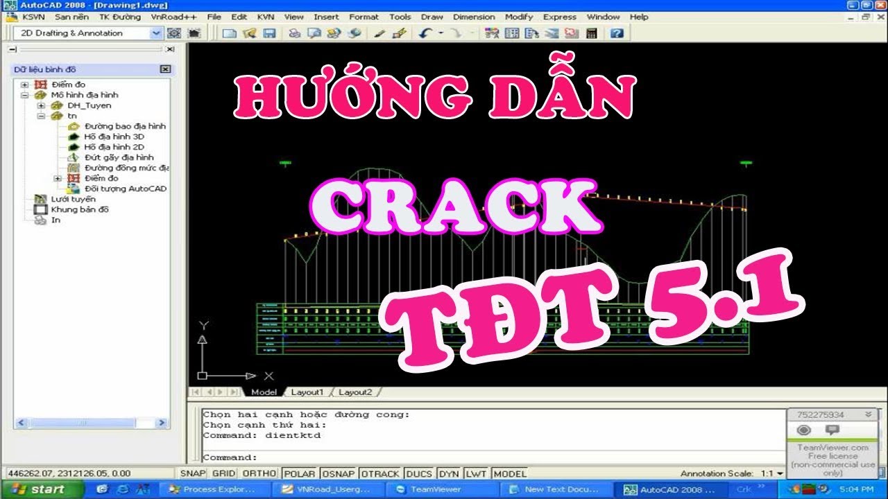 VIDEO HƯỚNG DẪN CRACK PHẦN MỀM TĐT 5 1