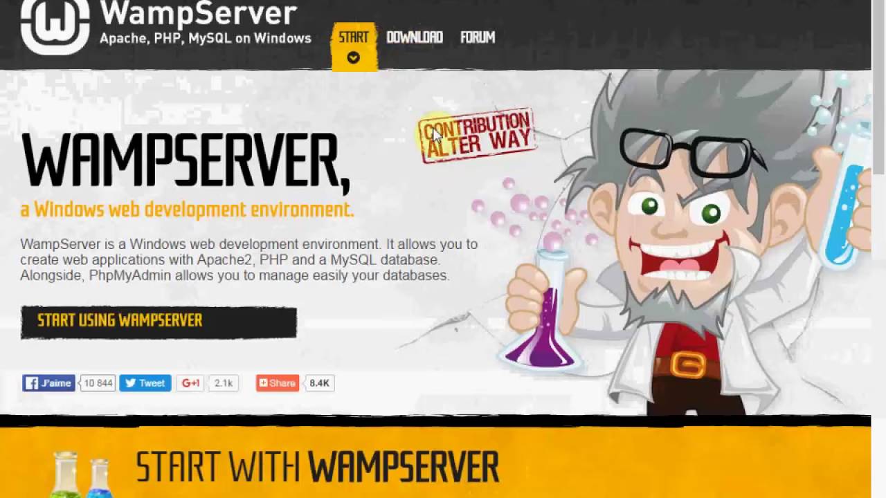 Wampserver – Hướng dẫn cài đặt và fix lỗi khi cài đặt.