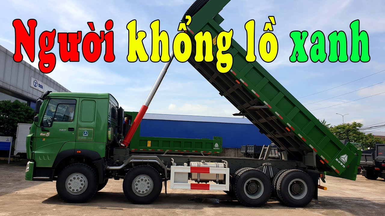 Xe ben Howo 4 chân 2020 | Mẫu xe tải nặng hàng đầu Việt Nam |