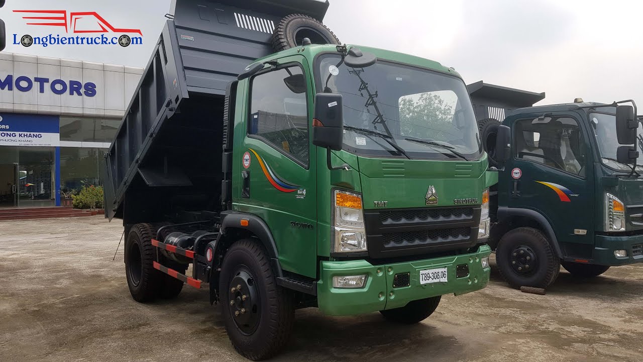 Xe tải Howo Sinotruck 6t5 mẫu xe ben tự đổ số 1 của TMT