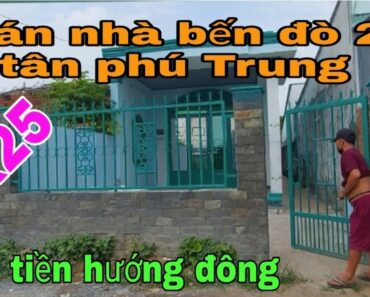 ms29, Nhà đất TMT Củ Chi giá rẻ, bán mẫu nhà cấp 4 sổ hồng riêng bến đò 2.