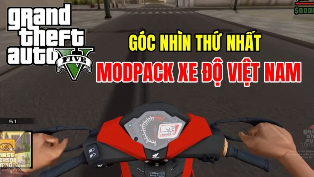 Cách Tải Game GTA San Mod Pack Xe Độ Việt Nam Có Link Góc Nhìn Thứ Nhất Có Tay Chân