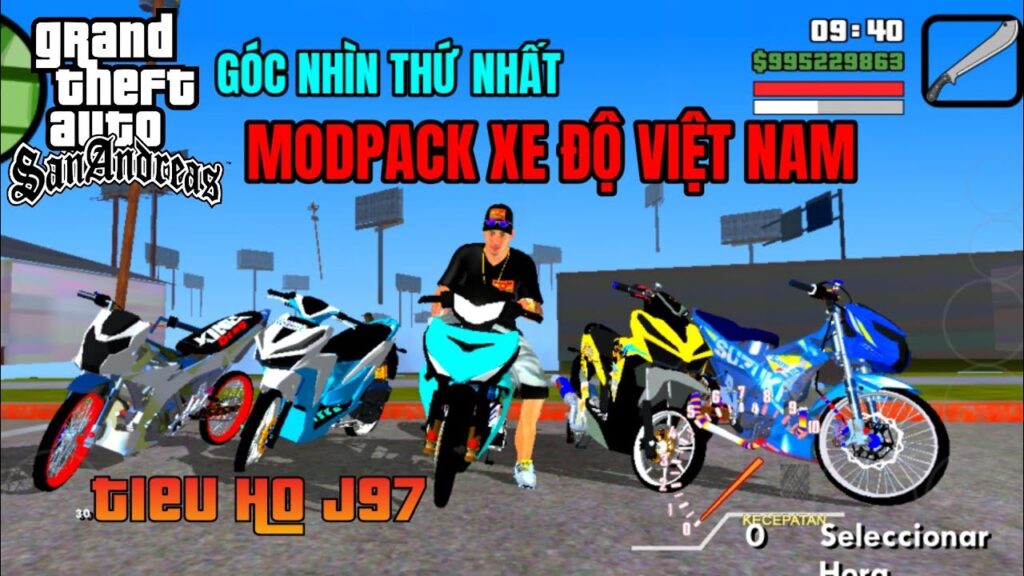 Cách Tải GTA San Mod Pack Xe Độ Việt Nam Trên Điện Thoại #73 | Reviews Góc Nhìn Thứ Nhất by Khôi GTS
