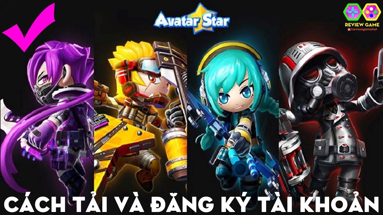 [Avatar Star Taiwan] Cách tải game và đăng ký tài khoản,chuyển đổi ngôn ngữ sever Taiwan