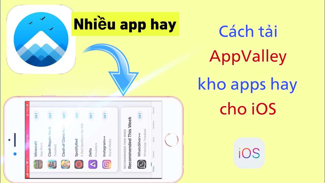 Cách tải AppValley kho app hay cho iOS | VUI – HỌC online #99