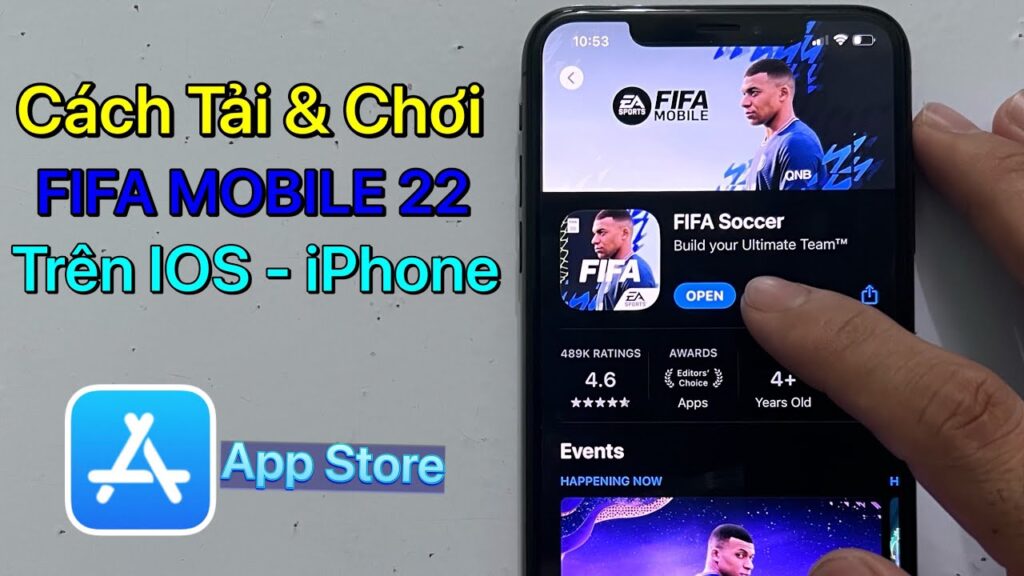 Cách tải FIFA MOBILE 22 trên iOS – iPhone iPad / Mới Nhất 2022