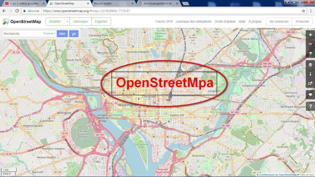 Download OpenStreetMap data shapefile