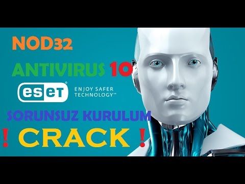 ESET NOD32 Antivirus 10 Full Sınırsız CRACK İndir + Kurulum